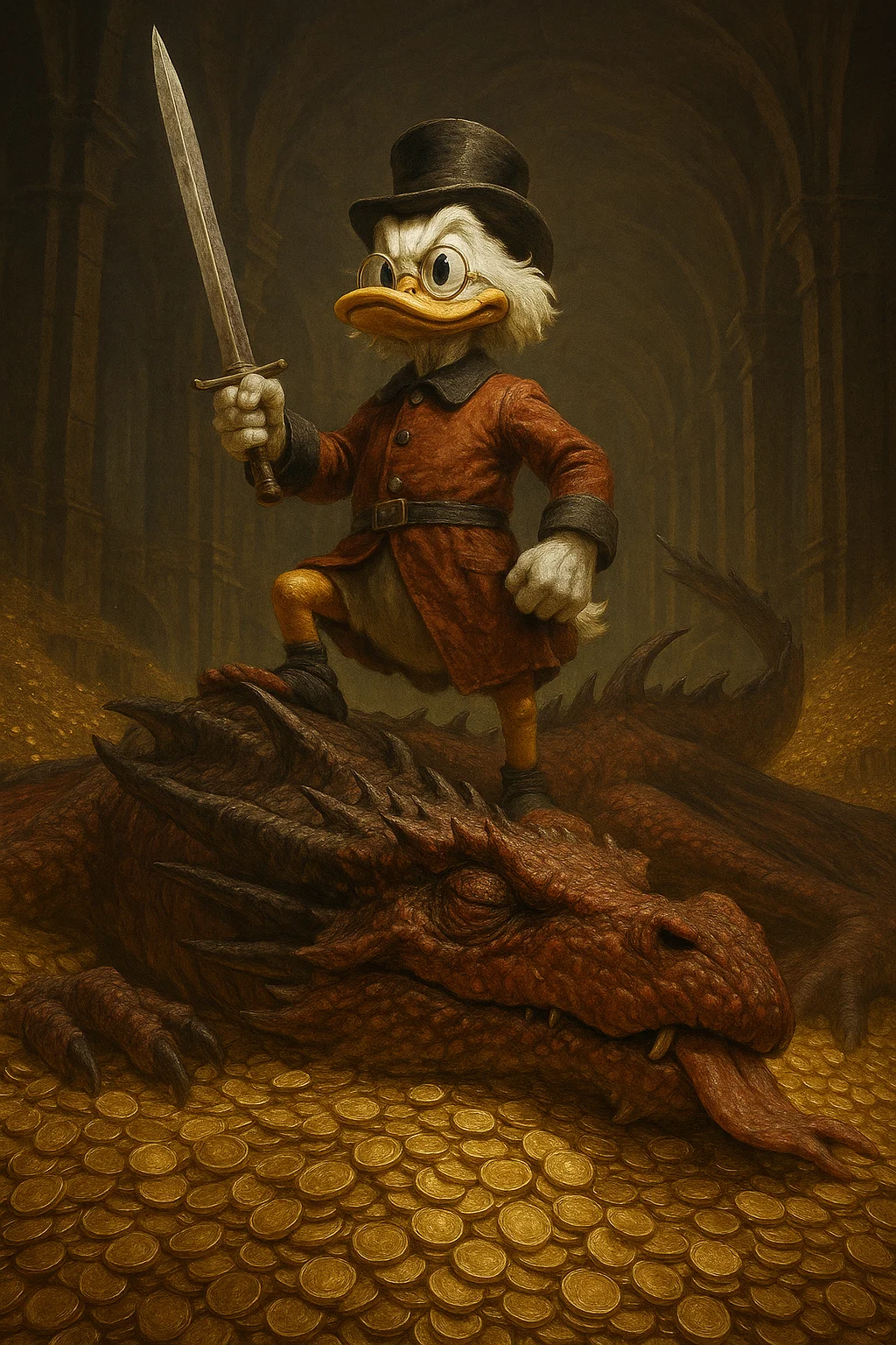 Tío Rico contra Smaug: ¡Una hazaña dorada! 